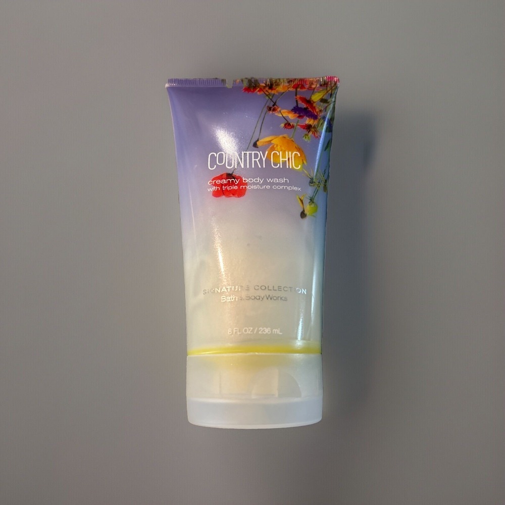 New Retired Bath‎ & Body Works Country Chic Moisturizing Creamy Body Wash 8oz